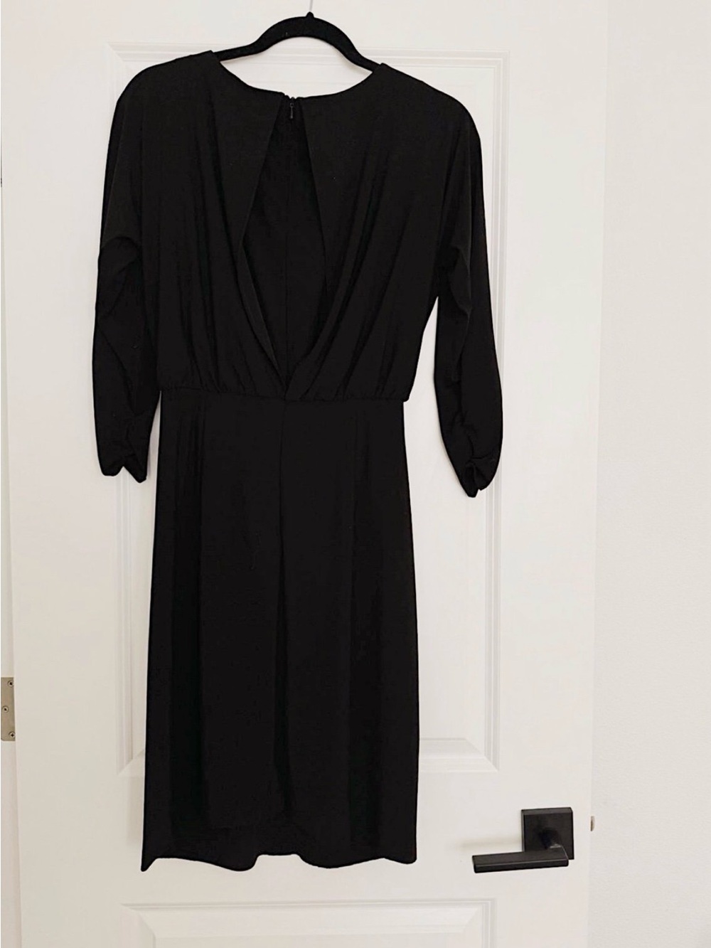 Alex Evenings Nordstrom black jersey jewel waist detailing dress size 6 - Picture 2 of 3